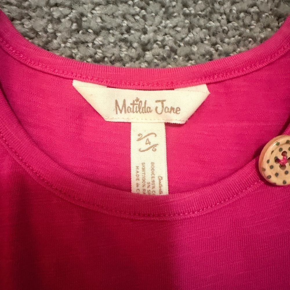 Matilda Jane Fuchsia Long Sleeve Top - Picture 4 of 5